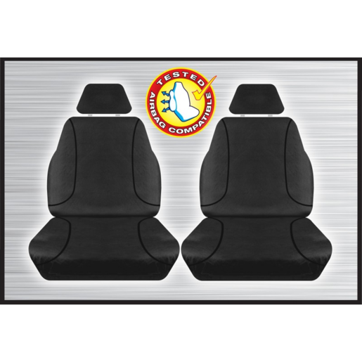 Tradies 1 Row Front Black To Suit Toyota Hilux - RPG1001TRB