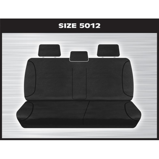 Tradies 1 Row Rear Black to Suit Isuzu D-Max -  RPG5012TRB