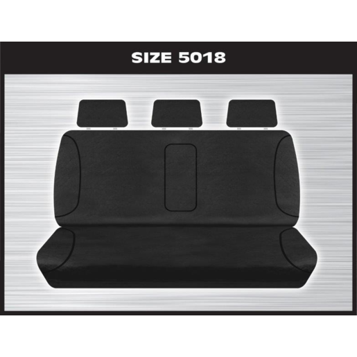 Tradies 1 Row Rear Black To Suit Triton 05/2015 to Current - RPG5018TRB