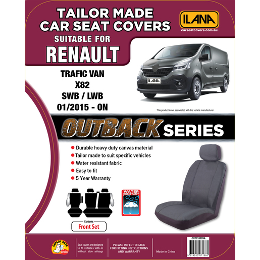 Ilana Seat Cover - Pack - OUT7188CHA