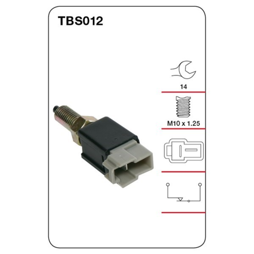 Tridon Brake Light Switch - TBS012