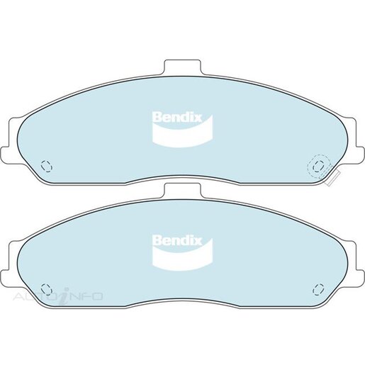 Bendix Front Brake Pads - DB1868-SRT