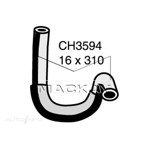 Dayco Moulded Hose - DMH3594