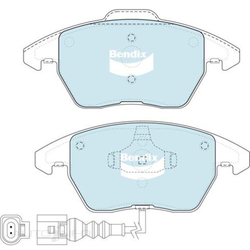 Bendix Front Brake Pads - DB1849-GCT