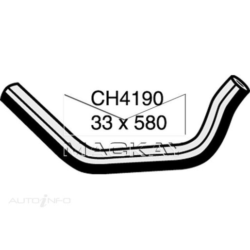 Dayco Moulded Hose - DMH4190