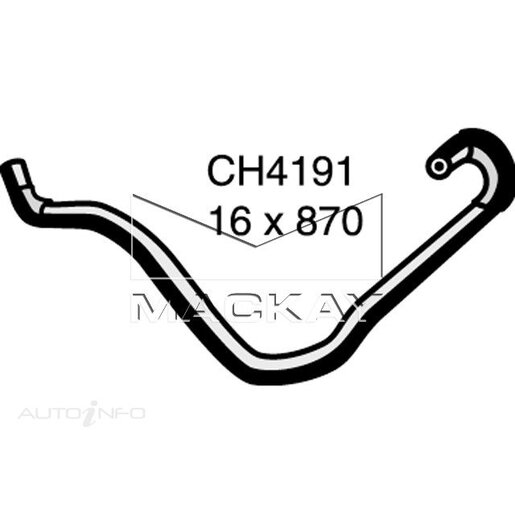 Dayco Moulded Hose - DMH4191