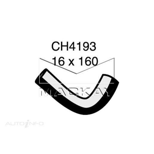 Dayco Moulded Hose - DMH4193