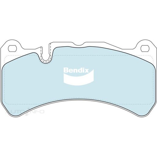 Bendix Front Brake Pads - DB1845-SRT