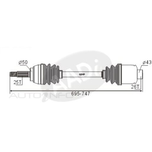 DRIVESHAFT ASSEMBLY