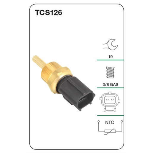 Tridon Coolant Temperature ECU Sensor - TCS126