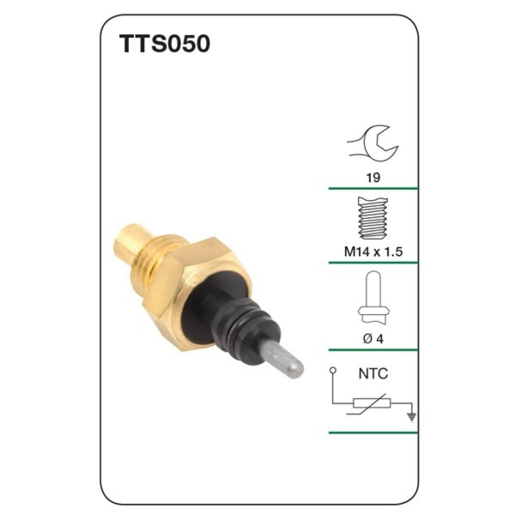 Tridon Engine Coolant Temp Gauge Sender - TTS050