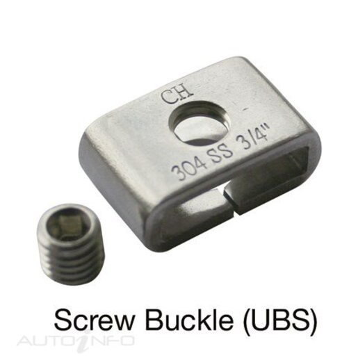 PAT STAINLESS SCREW BUCKLE TO SUIT CLU-190 - CLU-190S
