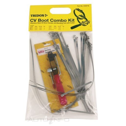 Tridon CV BOOT CLAMP COMBO PACK - CVCP10