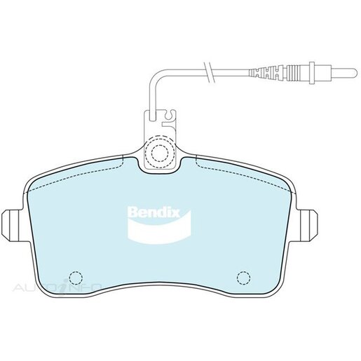 Bendix Front Brake Pads - DB2025-HD