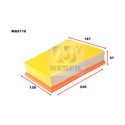 Wesfil Air Filter - WA5116