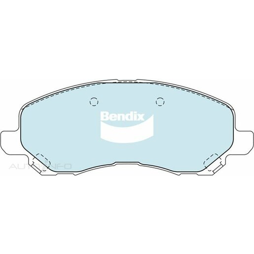 Bendix Front Brake Pads - DB1441-GCT