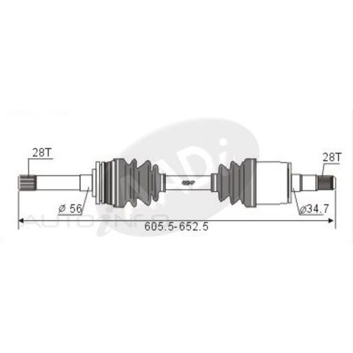 DRIVESHAFT ASSEMBLY