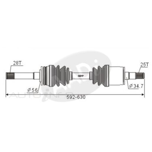 DRIVESHAFT ASSEMBLY