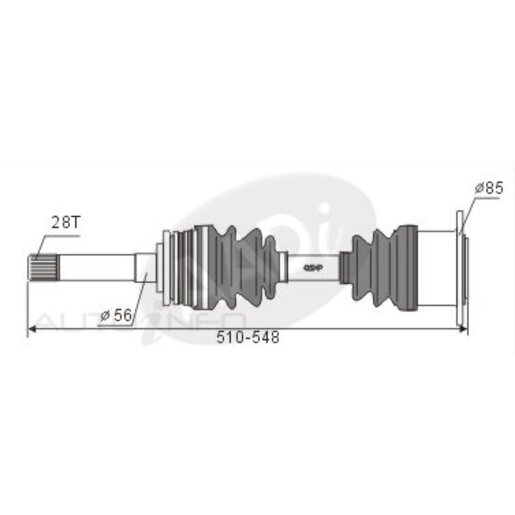 DRIVESHAFT ASSEMBLY