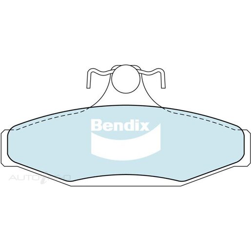 Bendix Rear Brake Pads - DB1086-SRT