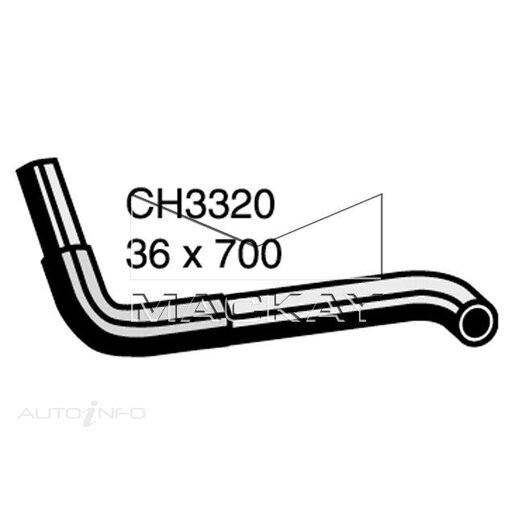 Dayco Moulded Hose - DMH3320