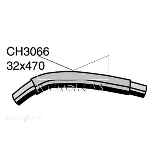 Dayco Moulded Hose - DMH3066