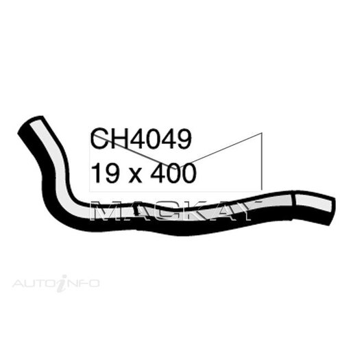 Dayco Moulded Hose - DMH4049