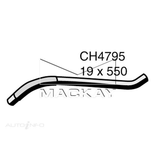 Mackay Radiator Lower Hose - CH5005