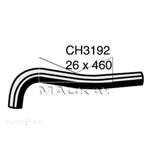 Dayco Moulded Hose - DMH3192