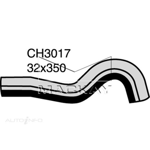 Dayco Moulded Hose - DMH3017