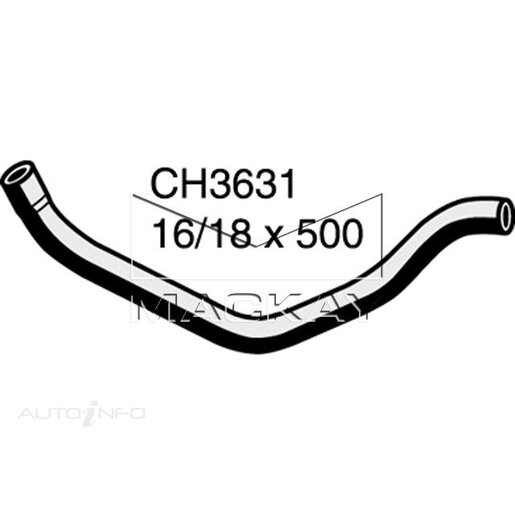 Dayco Moulded Hose - DMH3631