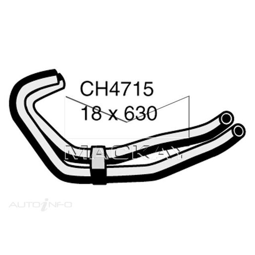 Dayco Moulded Hose - DMH4715