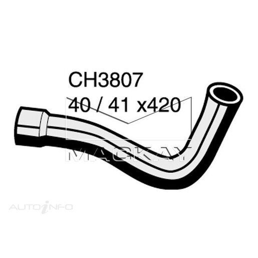 Dayco Moulded Hose - DMH3807