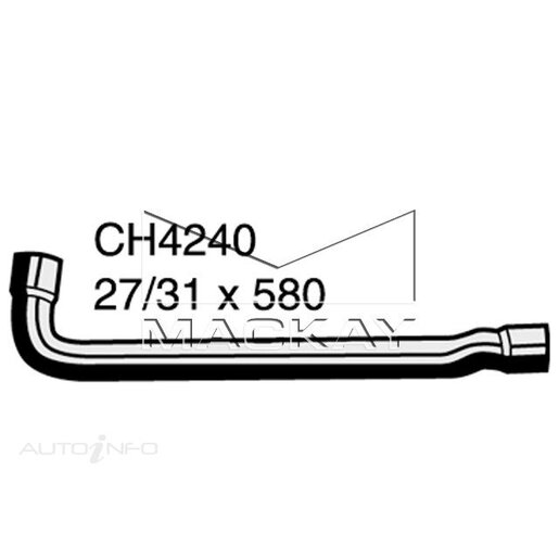 Dayco Moulded Hose - DMH4240