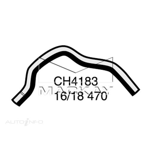 Mackay Radiator Lower Hose - CH1098