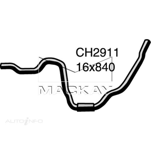 Dayco Moulded Hose - DMH2911