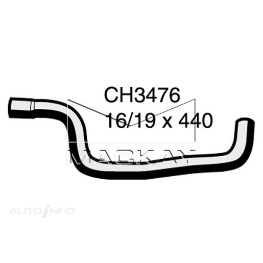 Mackay Heater Hose - CH2635