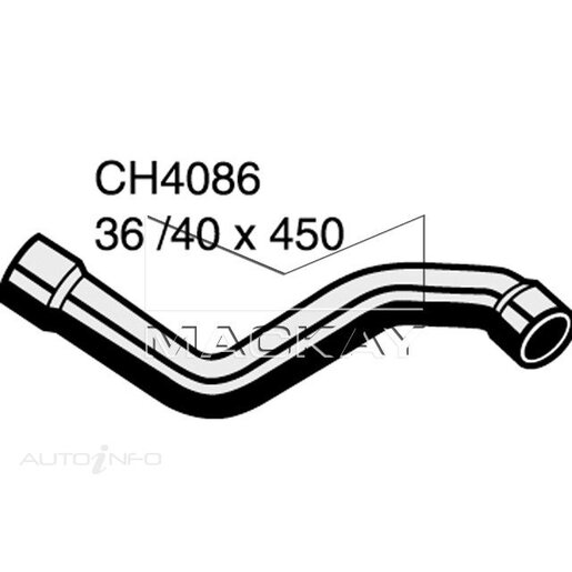 Dayco Moulded Hose - DMH4086