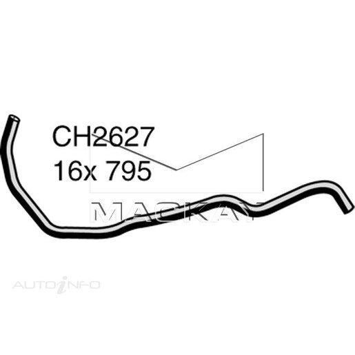 Mackay Radiator Lower Hose - CH4089