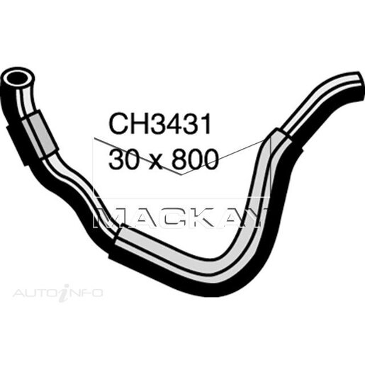 Dayco Moulded Hose - DMH3431