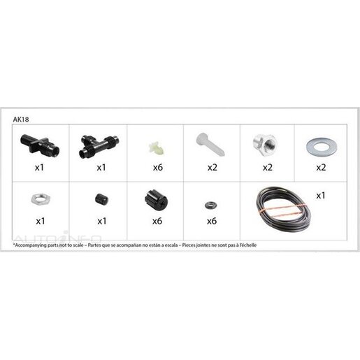 Monroe Airline Fitting Kit - AK-18