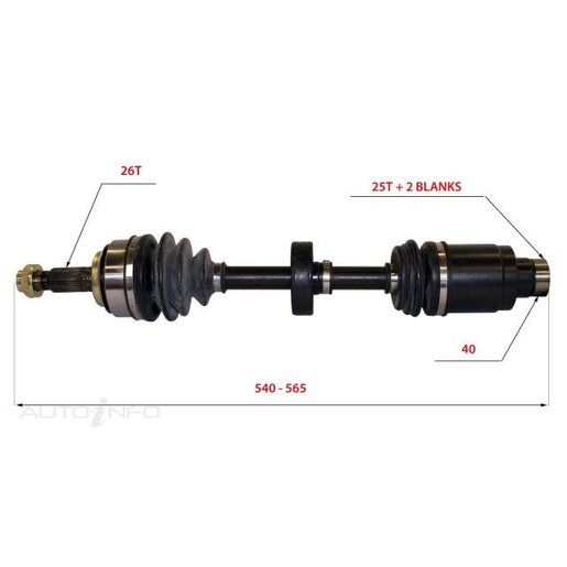 DRIVESHAFT ASSEMBLY