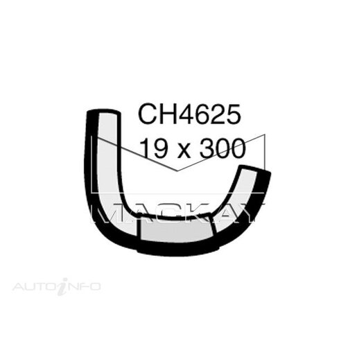 Dayco Moulded Hose - DMH4625