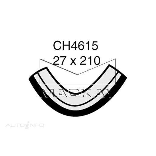 Dayco Moulded Hose - DMH4615