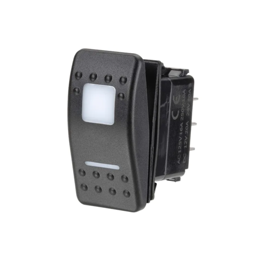 Narva LED Illuminated Sealed Rocker Switch - 63168BL