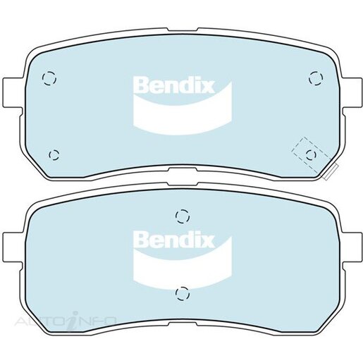 Bendix Ultimate+ Rear Brake Pads - DB1957-ULT