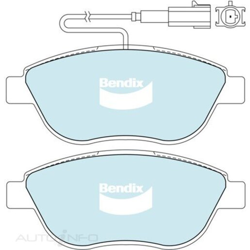 Bendix Front Brake Pads - DB2219-GCT