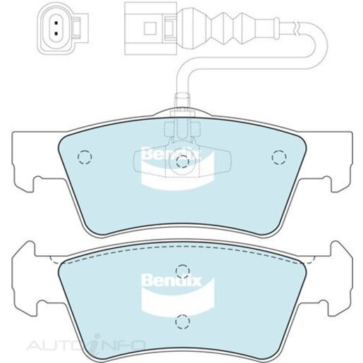 Bendix Rear Brake Pads - DB2201-HD