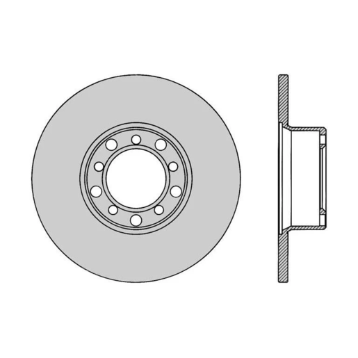 Protex Ultra Brake Disc Rotor 277mm - DR648