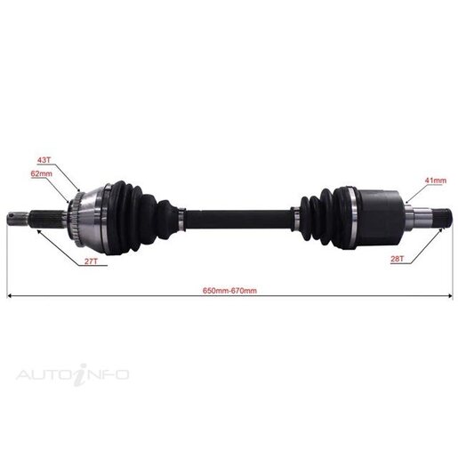 DRIVESHAFT ASSEMBLY